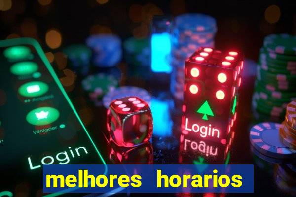 melhores horarios pagantes fortune tiger